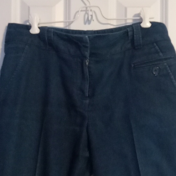 Larry Levine Blue Ankle Pants - Picture 3 of 6